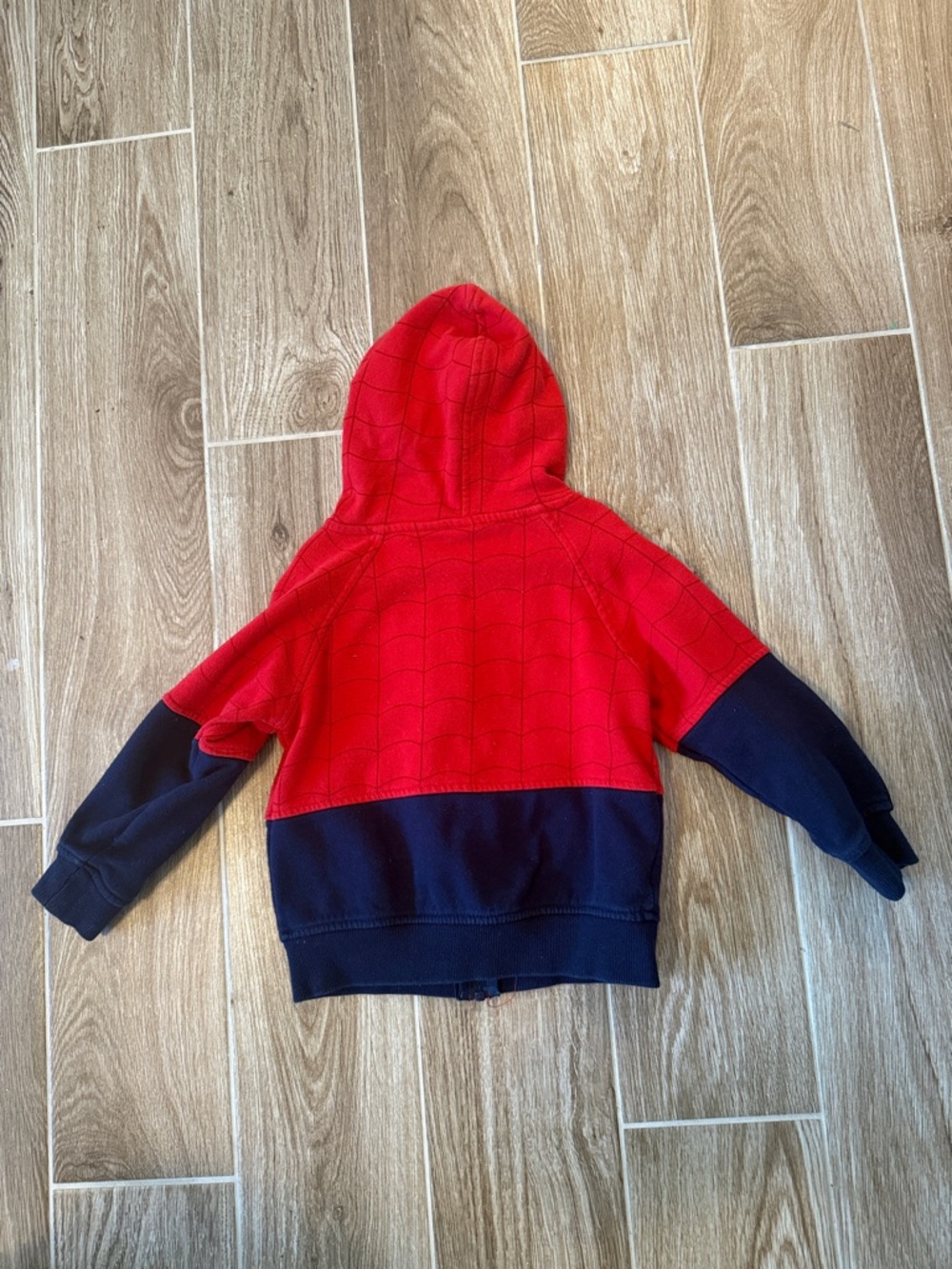 Marvel Red & Navy Spider-Man Hoodie - Picture 3 of 3